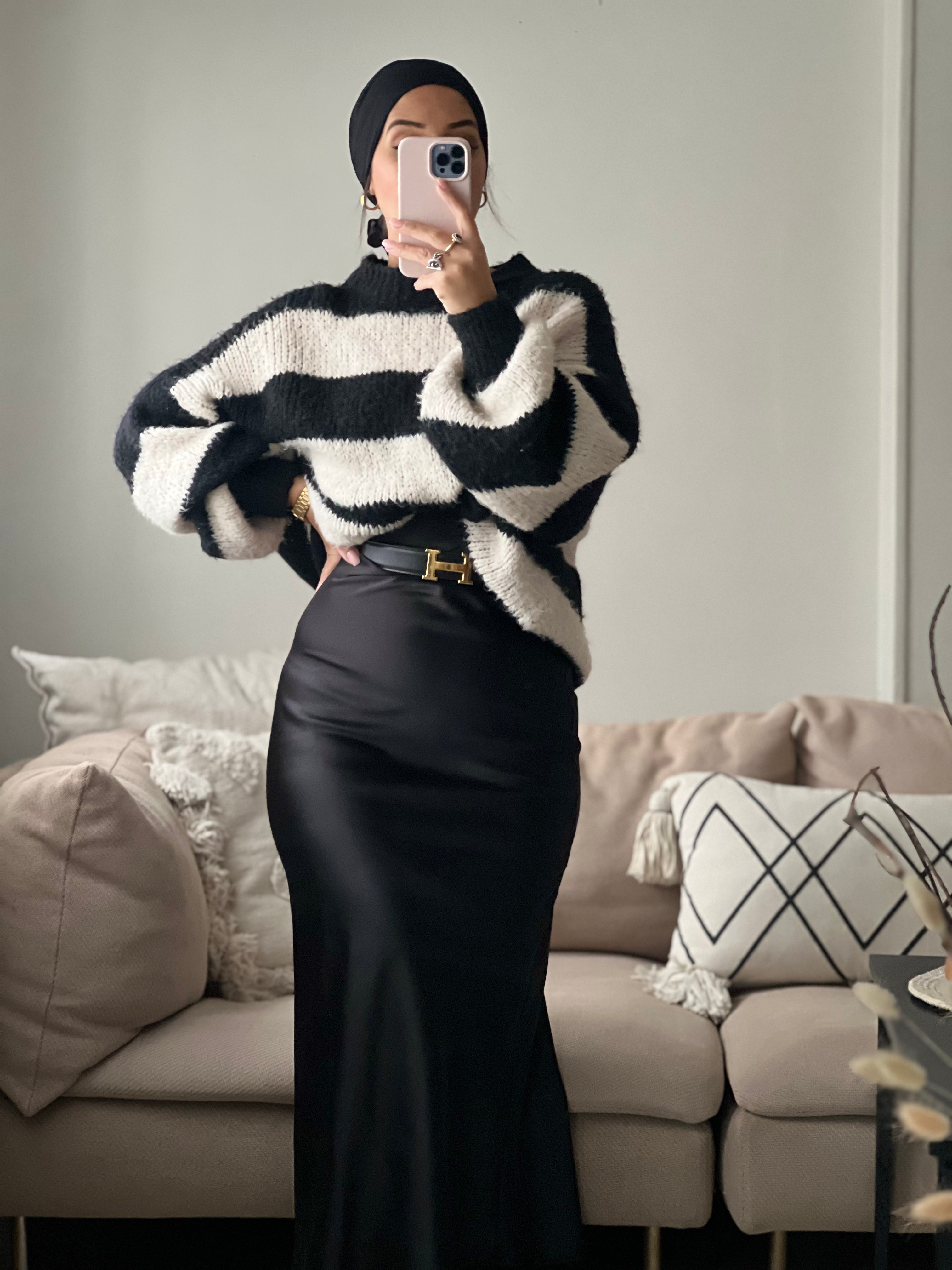 Jupe en satin hot sale